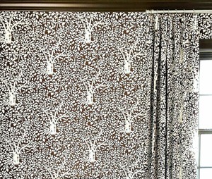 China Seas Quadrille Arbre De Matisse Brown Tint Reverse Wallpaper 6 Roll Bolt Ebay