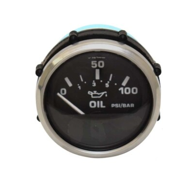 #ad Faria Boat Oil Pressure Gauge GP2483A Marine Euro Stainless 2 Inch $30.12