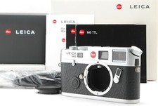 Yr.2001 Final Late UNUSED JPN Model Leica M6 TTL 0.72 SILVER 10434 From JAPAN