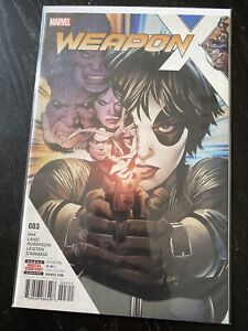 RAHZZAH MAIN COVER WEAPON X #12 MARVEL COMICS/2017