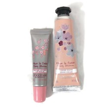 L'occitane Cherry Blossom Hand Cream  Lip Balm 30/12 ML New