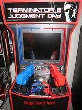 Arcade1up Terminator 2 Custom Cable Mod Plugs