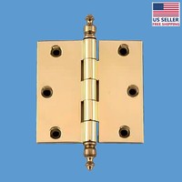 3 Square Door Cabinet Hinge Solid Brass Urn Finial | Renovator's Supply 3 Square Door Cabinet Hinge Solid Brass Urn Finial | Renovator's Supply