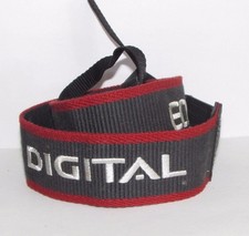 Canon EOS Digital Camera Neck Shoulder Strap Grey-Red - Genuine T7 T8i