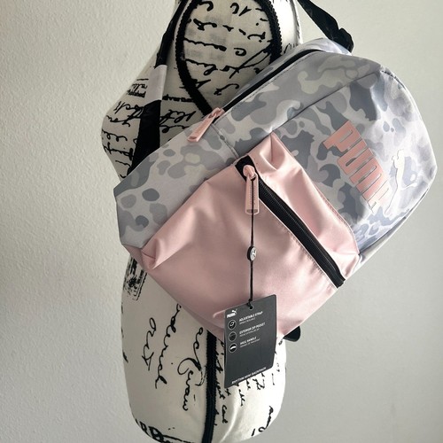 Mini zaino PUMA Evercat Rhythm (mimetico rosa e grigio) nuovo con etichetta - Foto 2 di 5