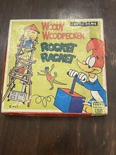 Vintage WOODY WOODPECKER ROCKET RACKET Super 8mm Projector Film Castle Films