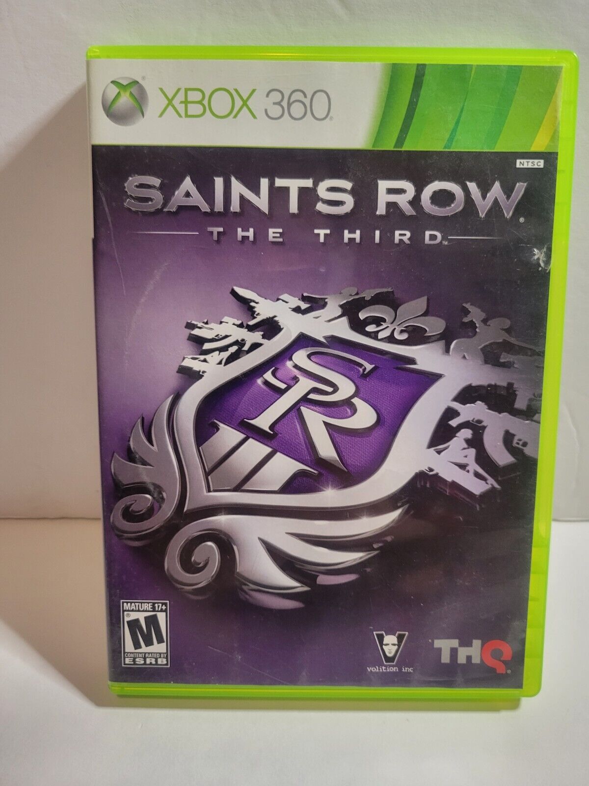 Saints Row: The Third (Microsoft Xbox 360, 2011) + Saints row 4 - Lot of 2  games 752919553176