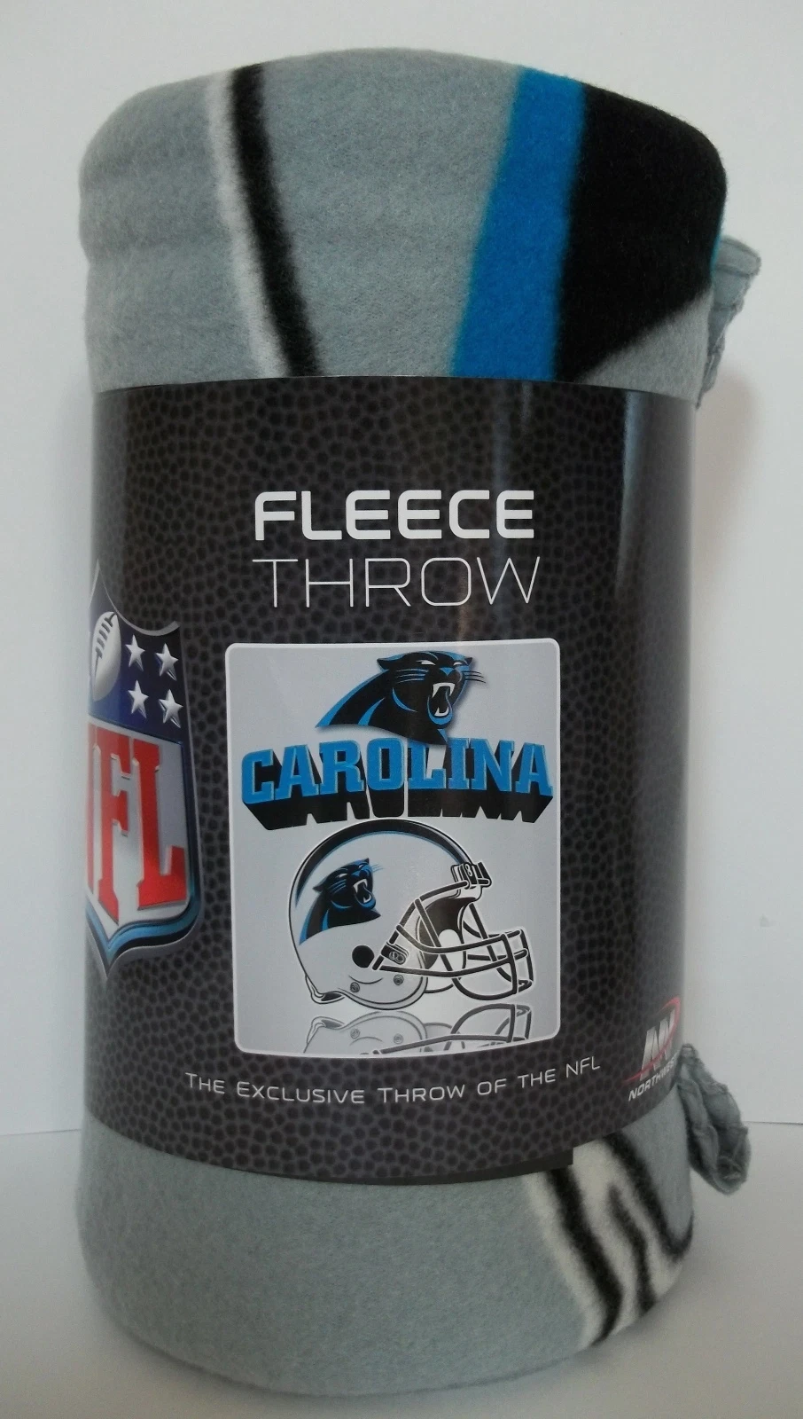 Mirror Grid Iron Fleece Throw Blanket