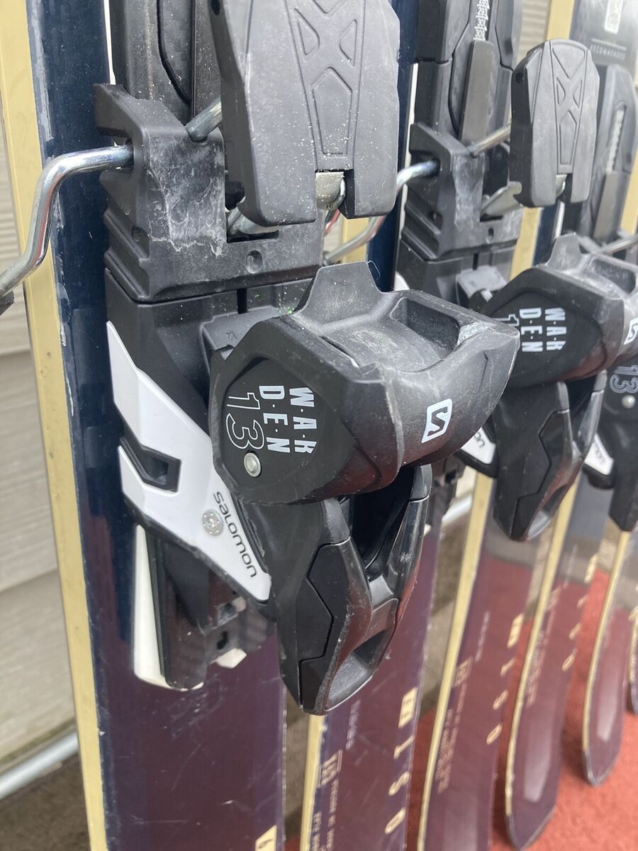 Salomon QST 99 Ski's w/Salomon Warden 11 Bindings - Size 167 Salomon QST 99 Ski's w/Salomon Warden 11 Bindings - Size 167