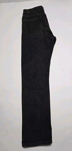 Vintage Levi's 505 Jeans Mens 34x30 (fits 33x34) Black Wash Straight Leg Regular - Picture 15 of 19