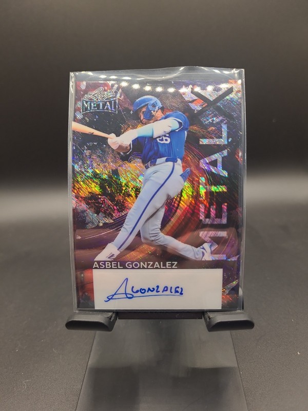 2026 Leaf Metal Baseball - Auto - Autograph - Asbel Gonzalez #1/1