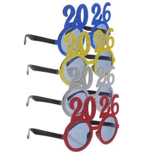4 Pcs Class of 2026 Eyeglasses New Year's Day Photo Props Eve Party Eyewear