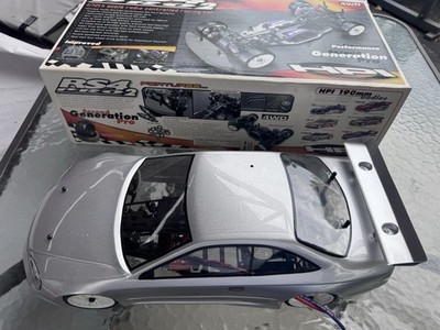 HPI RS4 PRO2 オプション多数 実働 HPI 1/10 RC Car RS4 PRO 2 Carbon Chassis with Many Optional Parts