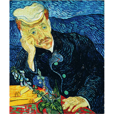 Kunstdruck Vincent van Gogh Bildnis Dr. Gachet 1890