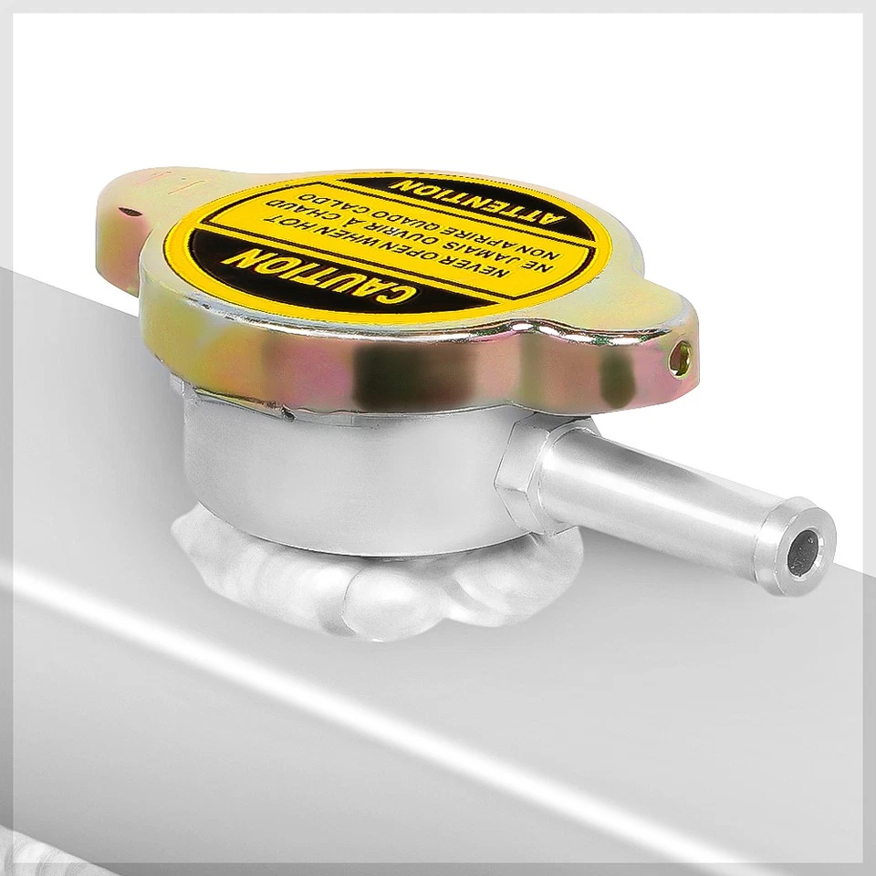 Radiador de alumínio desempenho 2 fileiras para 89-94 240SX S13 KA24/KA24DE KA MT Silvia - Imagem 4 de 4