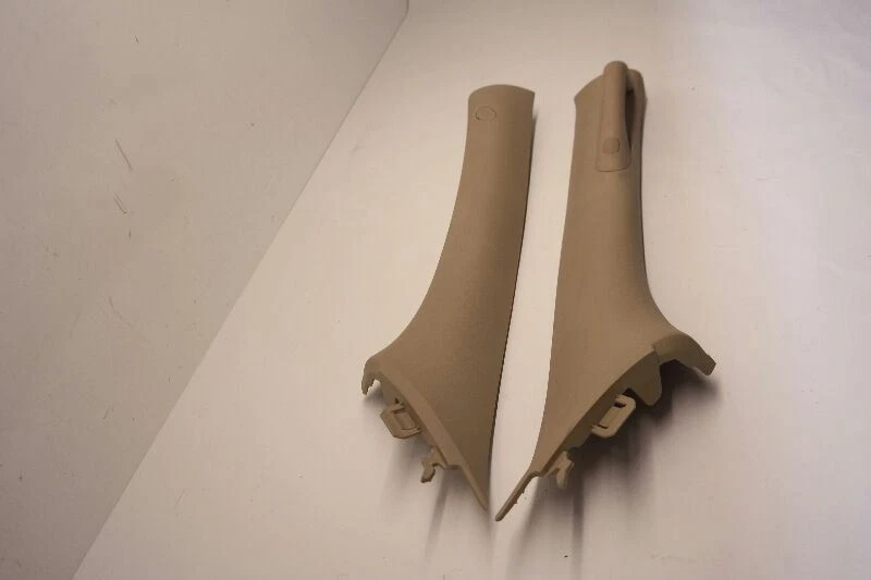 2007-2012 HYUNDAI VERACRUZ RIGHT LEFT A PILLAR TRIM SET TAN - Image 4 of 4