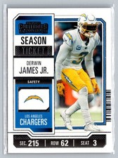 2023 Panini Contenders #57 Derwin James Jr.