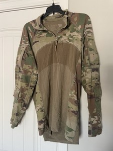 USGI Army Combat Shirt 1/4 Zip OCP Multicam Flame Resistant Medium