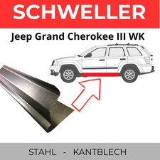 Schweller Kantblech Jeep Grand Cherokee WK 2005–2010 • 1 Stk • Reparaturblech