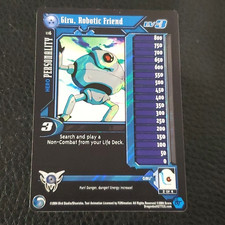 Giru Robotic Friend 116 Lvl 3 Limited Alt Foil Dragon Ball Z GT DBZ CCG Score LP