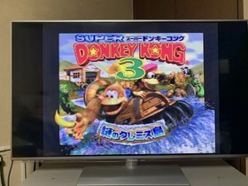 Famicom Donkey Kong Country 3 SNES Nintendo Game, Tested Working, Classic Japan