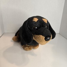 Animal Alley Toys R Us Dachshund Weiner Dog Plush Stuffed Animal Realistic 12"