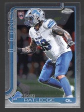 2025-26 Topps Chrome Tate Ratledge Base Rookie RC Lions #383