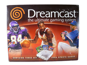 SEGA Dreamcast Console Vintage 1999 Gaming System in box & slip tested & working