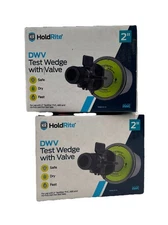 HoldRite DWV Test Wedge With Valve 2” new pack of 2 TRw2V-H