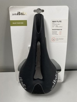 Selle Italia MAX FLITE Gel Superflow Saddle - Black