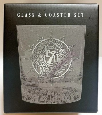 SQUARE ENIX: Final Fantasy VII Remake Glass & Coaster Set SEVENTH HEAVEN BNIB