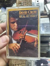 vintage cassette tape "Me  My Fiddle" by bluegrass artist David Crow