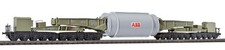 Kibri H0 16507 MAN Schienentiefladewagen Uaai...