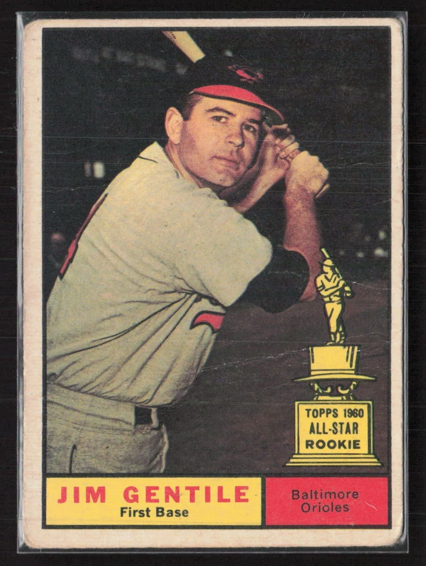 1961 Topps #559 Jim Gentile - VG/VG+ Set Break!