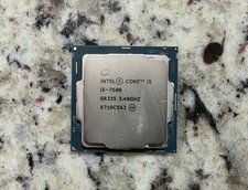 Intel Core i5-7500 Processor 3.4 GHz, 4 Cores, LGA 1151 - SR335