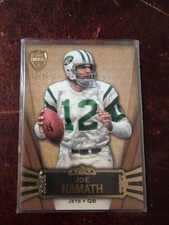 2012 Topps Supreme Joe Namath #96 Sepia /40