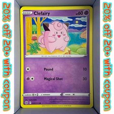 Clefairy 053/172 Brilliant Stars English 2022