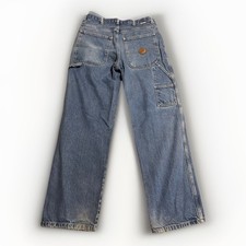 G K Services Carpenter Stained Mens 34x32 Rentals Blue Jeans Actual 33x31
