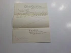 Civil War Document 1865 60th U.S. Colored Infantry Fort Cutis Helena Arkansas