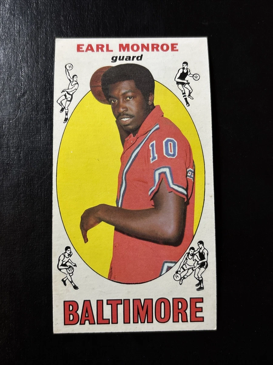 Topps Earl Monroe Basketball Rookie Sports Trading Cards