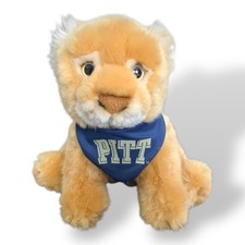 Gund Jeepers Peepers Clive Jr Plush Stuffed Lion Cub 7 Pitt Panther Mascot