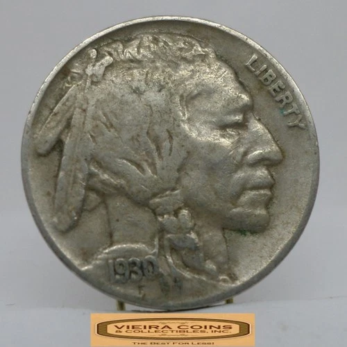 1930-S Buffalo Nickel  5 Cents - #C58260NQ