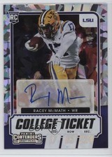 2021 Panini Contenders Draft Picks Cracked Ice Ticket /23 Racey McMath Auto 0dv1