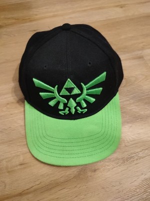 Zelda Cappy Cap Mütze Grün Schwarz