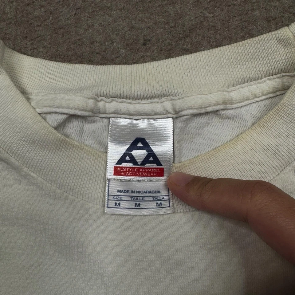 Television Band Marquee Moon Rare Tshirt sz M White - Image 3 of 4