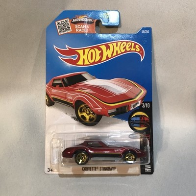 Hot Wheels 1970s Red Corvette Stingray Unopened HW Mild To Wild 58/250 Chevrolet