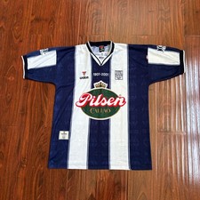 Vtg 2001 Club Alianza Lima Jersey Size XL Walon Guillermo Salas #2 Soccer Peru