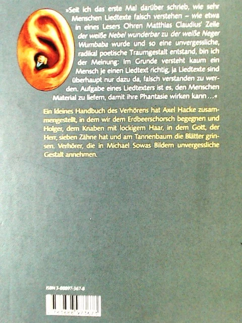 Der weiße Neger Wumbaba: Kleines Handbuch des Verhörens Axel, Hacke und Sowa Mic - Bild 2 von 2