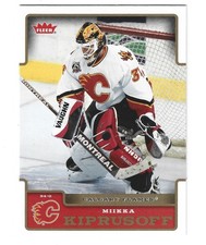 2006-07 Fleer - Miikka Kiprusoff #30 Calgary Flames
