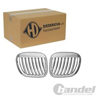 Diederichs Sport Grill KÜHlergrill Nieren Chrom Passend FüR BMW Z3 E36